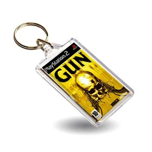 GUN Clásico Western PlayStation 2 PS2 Llavero Plástico Llavero - Imagen 1 de 1