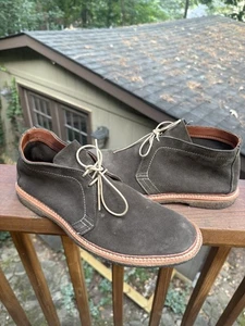 Allen Edmonds Men’s Mojave Olive Suede Chukka Boot Size US 10 D - Picture 1 of 13