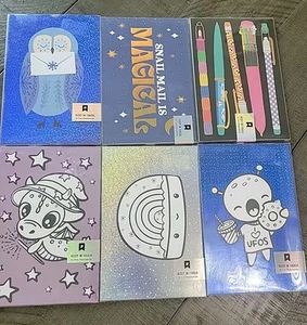 Pipsticks DISCONTINUED Postcard 6 Packs Of 12= 72 - Colorful Foiled Postcards - Picture 1 of 11