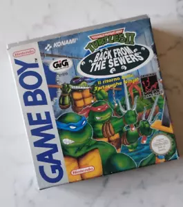 Gioco TURTLES 2 BACK FROM THE SEWERS NINTENDO GAME BOY ITALIANO Gig ITA - Foto 1 di 11