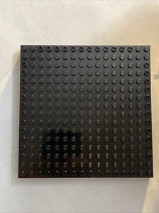 LEGO NUEVO 65803-NEGRO-LADRILLO TÉCNICO 16 X 16 X 1 1/3 CON AGUJEROS-1 LADRILLO 16x16 - Imagen 1 de 3