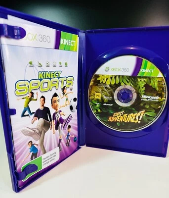 🎮Kinect Adventures! [Xbox 360] [Medium Scratching] [Manual Included] 🎮 - Image 1 of 3