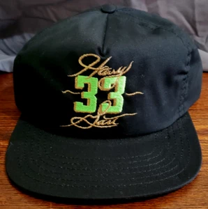 VINTAGE HARRY GANT #33 EMBROIDERED SNAPBACK TRUCKERS HAT MADE IN USA - Picture 1 of 6