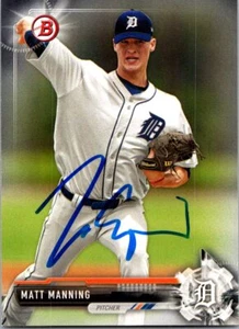 2017 Bowman #BP122 Matt Manning In-Person Auto - Picture 1 of 2