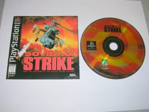 Soviet Strike (Playstation 1 PS1 PSX) Spiel nur Disc und Handbuch, ohne Hülle - Bild 1 von 1