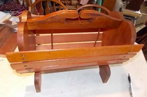 Estante/soporte de cargador de corazón de roble macizo (MR-49) - Imagen 1 de 5