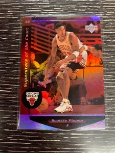 1998-99 Upper Deck Ovation Superstars Of The Court Scottie Pippen #C14 Bulls 1BC - Picture 1 of 2
