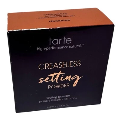 Tarte Creaseless pó solto em canela tamanho completo novo na caixa 💯Autêntico! - Imagem 1 de 4
