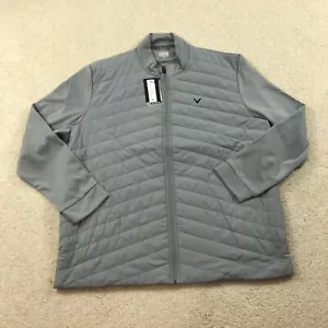 Callaway Golf Mens Full Zip Jacket Mens 2XL Gray - Picture 1 of 7