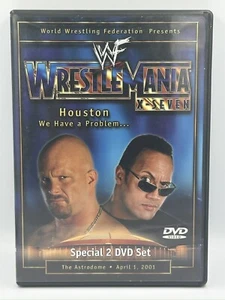WWF WrestleMania X-Seven 17 (DVD, 2001, 2-Disc Set) EXTREMELY RARE OOP - Picture 1 of 4