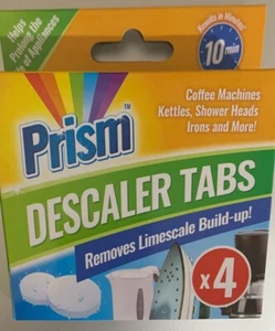 Kettle Descaler Tablets Limescale Remover Tabs Coffee machine shower head Irons - Picture 1 of 3