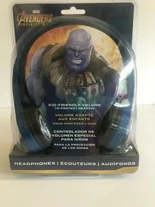 AVENGERS INFINITY WARS KINDERFREUNDLICHE KOPFHÖRER - MARVEL - KOSTENLOSER VERSAND - Bild 1 von 3