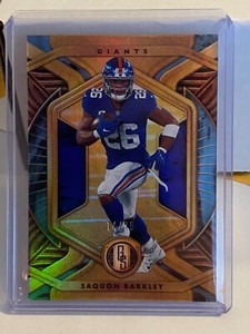 2021 PANINI GOLD STANDARD SAQUON BARKLEY #75 SP #74/75 NEW YORK GIANTS