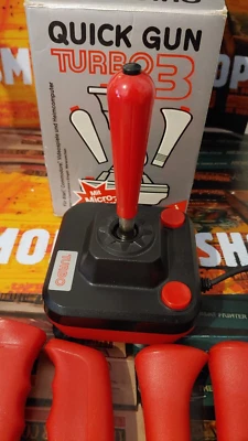Quick Gun Turbo 3 Joystick Controller in der OVP working c64 vg cond 8-bit 4 par - Bild 1 von 4