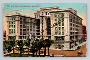 Postcard 35 U.S. Grant Hotel San Diego California - Picture 1 of 2