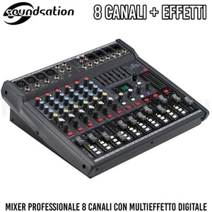 Soundsation alchemix 402FX Mixer Professionale 8 Canali + Multieffetto Digitale - Foto 1 di 4