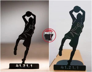 NBA Star Iron Decoration Dirk Nowitzki Gift - Picture 1 of 2