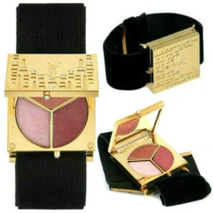 100% AUTHENTIC Exclusive YSL Couture Swarovski Makeup JEWELLED CHARM Bracelet - Picture 1 of 11
