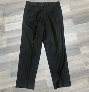 Ermenegildo Zegna 100% Wool Pants Men's Size 35 - Straight Dress Slacks Trousers - Picture 1 of 15