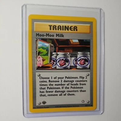 Pokémon Card Moo-Moo Milk 101/111 Neo Genesis Trainer 1st Edition NM-Mint - Image 1 of 2