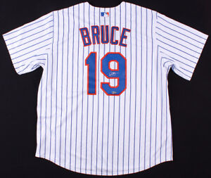 Jay Bruce Signed Mets Authentic Majestic Jersey (MLB Hologram) 3x All Star O.F.