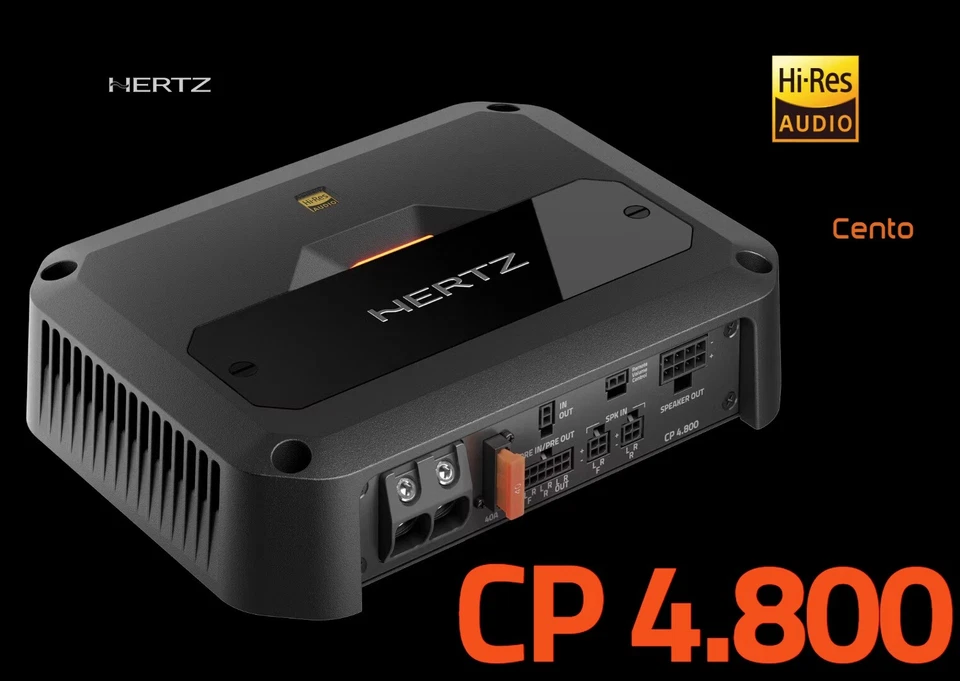 4-Kanal Endstufe Verstärker Hertz CP4.800