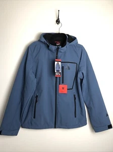 Nueva chaqueta para hombre Gerry Softshell azul talla mediana - Imagen 1 de 17