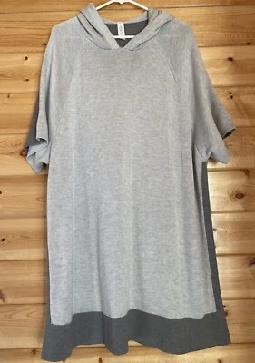 Poncho abierto Lululemon talla M/L cachemir ocio ropa de descanso yoga gris Foto 1 de 4