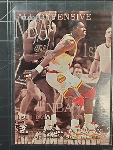 Equipo defensivo Fleer #3 Hakeem Olajuwon 1994-95 - Imagen 1 de 2