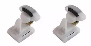 Pair of Front Door Window Lifter Rear Guide Clip Mercedes W 124 126 140 201 202 - Picture 1 of 2