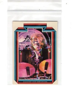 KISS COLLECTOR CARD PUZZLE PIECE #17 1978 DONRUSS AND AUCOIN MGT - Picture 1 of 2