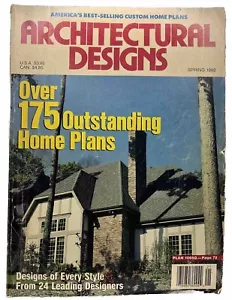 Architectural Designs Magazine: America’s Best Selling Custom Home Plans - 1992 - Picture 1 of 3