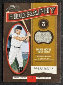 2016 PRIME CUT ROGER MARIS /99 NEW YORK YANKEES #B10-RM - Bild 1 von 2