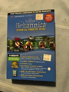 Encyclopedia Britannica 2008 DVD Ultimate Edition - NEW IN PACKAGE. - Picture 1 of 1