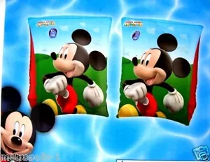 Disney Mickey Mouse Clubhaus, Schwimmarmbänder, 2er Set Armschwimmer, Kinder 3-6, NEU - Bild 1 von 7