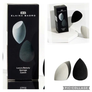 Elaina Badro Luxury Beauty Sponge for flawless complexion 2 pack NEW IN BOX - Picture 1 of 2