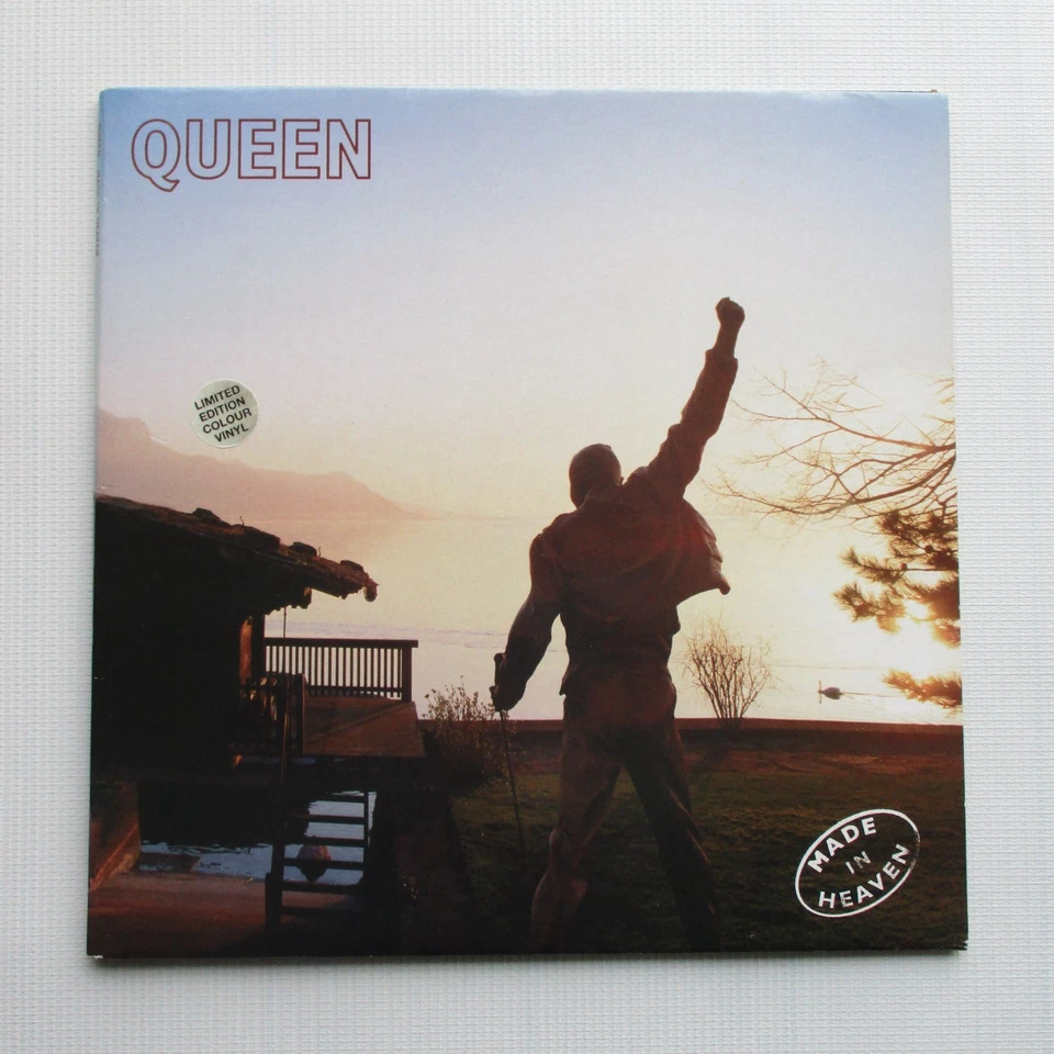 Queen 'Promotional Copy' Made In Heaven 1995 UK Cream Coloured Vinyl LP Album - Image 1 of 4