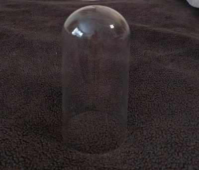 Clear Glass Protective Dome Display Cover 7" x 3.5" - Image 1 of 3
