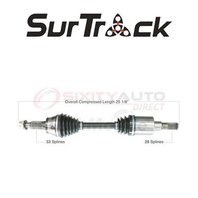 SurTrack CV Axle Shaft for 2009-2010 Hummer H3T 3.7L 5.3L L5 V8 - Constant mq Foto 1 de 4