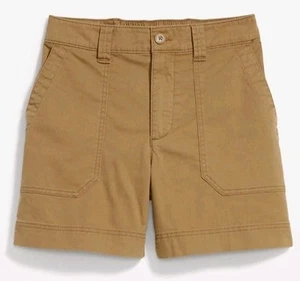 Neu mit Etikett Old Navy Damen-Chinoshorts hoher Bund OG 5 Zoll Größe XL 16-18 - Bild 1 von 11