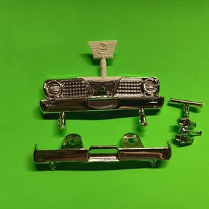 1966 Barracuda Hemi Under Glass 1/25 Same as Promo Annual Emblem Grill Bumper - Picture 1 of 5