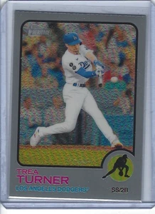 Topps Heritage Trea Turner #434 2022 refractor cromo plata #152/373 - Imagen 1 de 1