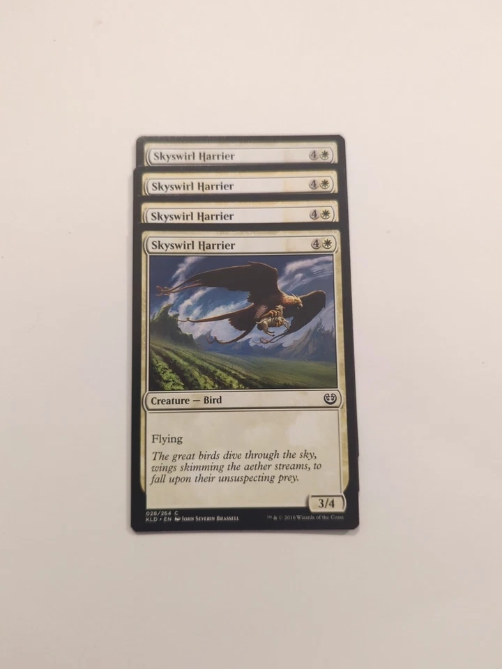 (4) Skyswirl Harrier *PLAYSET* Kaladesh Regular NM MTG - Image 1 of 1