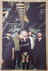 Dying Wish Band Signed 11x17 Poster Flesh Stays Together RAD - Picture 1 of 2