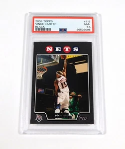 2008-09 Topps Vince Carter negro #115 redes/51 PSA 7,5 DA065493 - Imagen 1 de 2