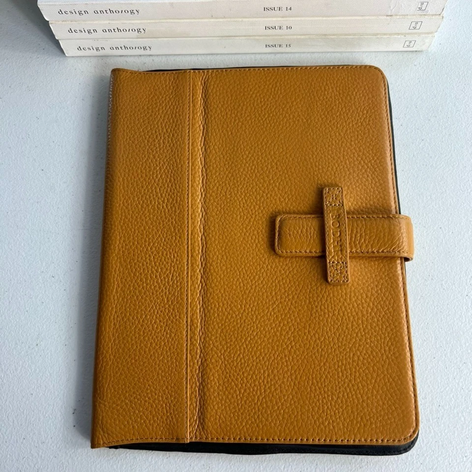 Estojo de couro Bodhi para iPad 2ª 3ª 4ª geração cavalete aba amarelo girassol - Imagem 1 de 4