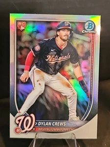 Dylan Crews 2025 Bowman Chrome Rookies Red Redemption RC Q4060 - Bild 1 von 3