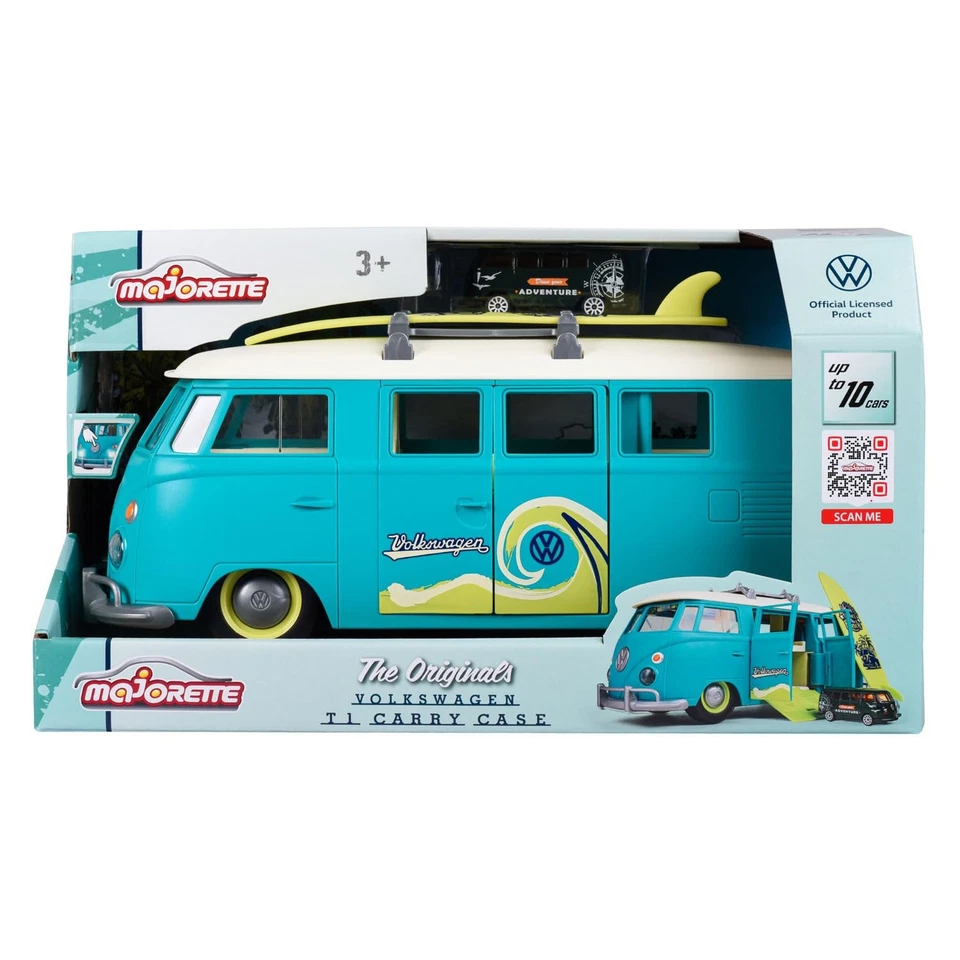 Majorette - VOLKSWAGEN THE ORIGINALS CAMPERVAN CARRY CASE -
