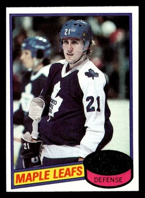 1980-81 Topps #210 Borje Salming Near Mint Maple Leafs ID:480469 - Image 1 of 2