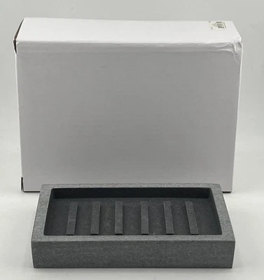 KASSATEX NEW YORK PIZARRA ASE-SD-G GRIS RESINA JABONERA Foto 1 de 2